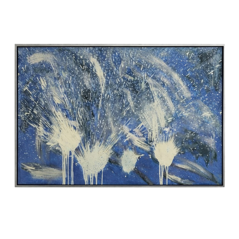 Snow in Blue