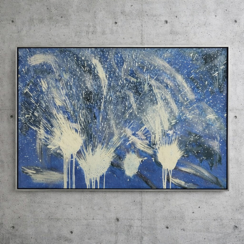 Snow in Blue