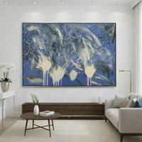 Snow in Blue